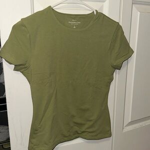 NWT Abercrombie Double lined baby tee